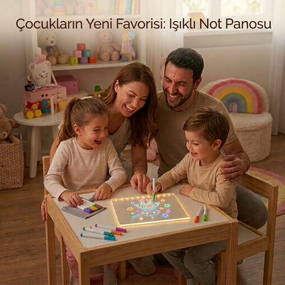Vlelnora Akrilik led yazı tahtası